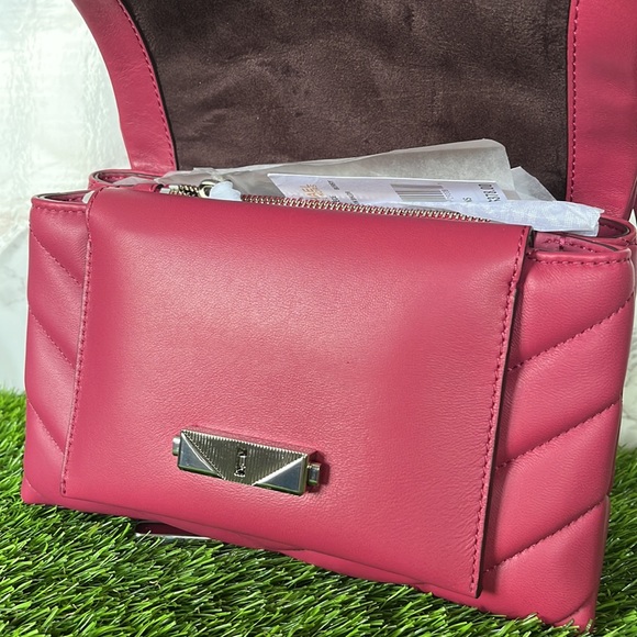 Original $378 Michael Kors Cece Medium Quilted Leather Convertible Shoulder Bag - Picture 9 of 14